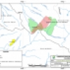 Mapa Proyecciones Mineras - "Distrito Minero Coimolache"