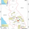 Mapa proyectos mineros Cajamarca