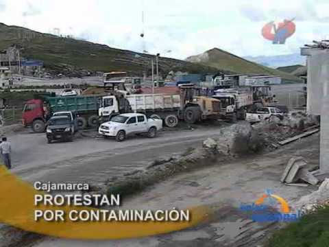 Embedded thumbnail for Cajamarca: Pobladores de Hualgayoc protestan contra minera Gold Fields 