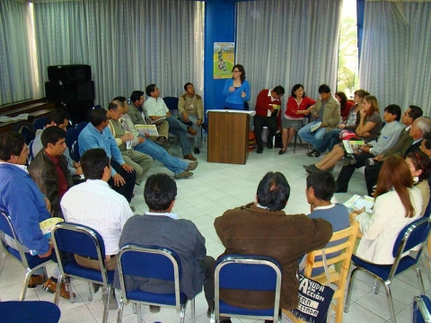 Reunión de presentación de la Zonificación Económica Ecológica